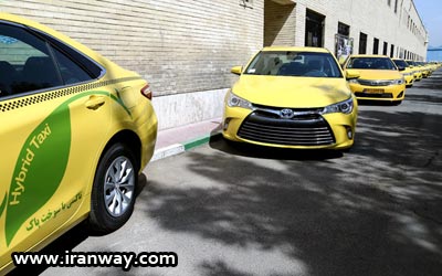 ورود تاکسی های هیبریدی به شمالغرب تهران