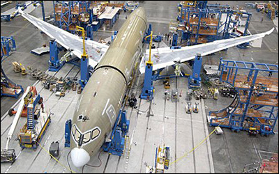 امتیاز تعمیر و ساخت بخشی از قطعات هواپیما با قرارداد ایرباس