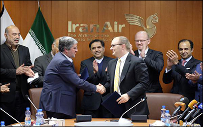 امضای قرارداد ورود ۸۰ فروند بوئینگ در ۱۰ سال به ایران