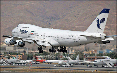 ناوگان شرکت هواپیمایی جمهوری اسلامی ایران تحت پوشش بیمه