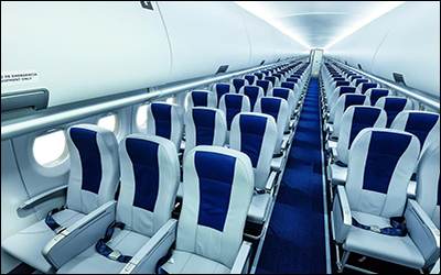 چرا صندلی های هواپیما اغلب آبی رنگ است ؟