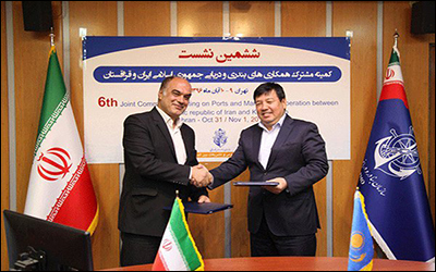 ششمین نشست کمیته مشترک همکاری‌ بندری و دریایی ایران و قزاقستان