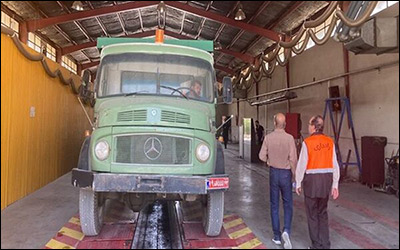 انجام بیش از ۳۸ هزار معاینه فنی خودروی سنگین و نیمه‌سنگین در استان البرز