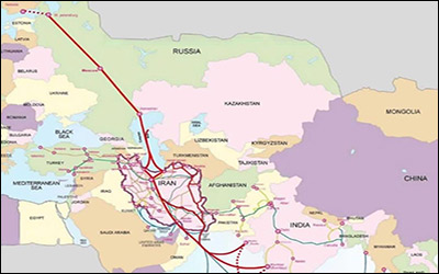 پیش‌بینی بانک توسعه اوراسیا از تقاضا برای استفاده از کریدور شمال - جنوب