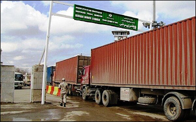 تردد ۳۳ هزار دستگاه ناوگان حمل و نقل کالا از پایانه مرزی سرخس در ۴ ماهه ابتدای سال جاری