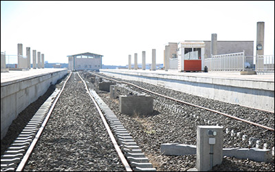 اجرای پروژه اصلاح خطوط در راه آهن کرمان
