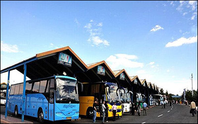 ضریب اشغال صندلی اتوبوس بین شهری در استان قزوین به ۲۳ درصد رسید