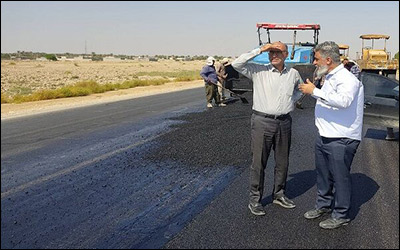 انجام ۱۳۰ کیلومتر عملیات آسفالت در استان بوشهر طی نیمه نخست امسال