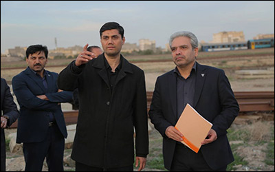 بازدید مدیرعامل شرکت راه آهن از محل احداث ترمینال قطار پرسرعت مشهد