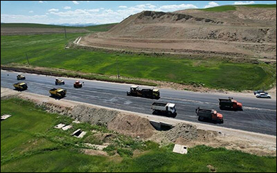 اجرای عملیات آسفالت ۱۶ کیلومتر از جاده های آذربایجان غربی تا پایان خرداد ماه