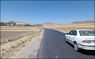 آسفالت ۸۷ کیلومتر از راه‌های روستایی استان لرستان طی سال گذشته